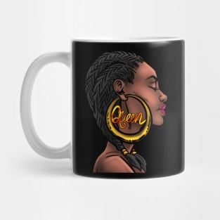 Strong Black Queen Phenomenal Woman Melanin Afro American Mug